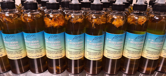 Hair Oil "Nut Free Infused Herbal Calendula Hair Oil" 8.3 oz