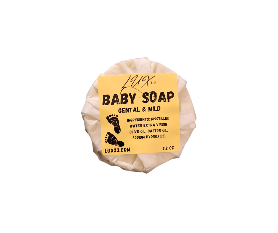 Baby Soap Bars  -     3.2oz.  &   4. oz   - 2 Sizes