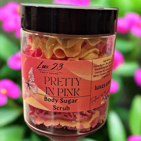 Lux Body Sugar Scrub Whipped - Pretty In Pink 5.5 oz