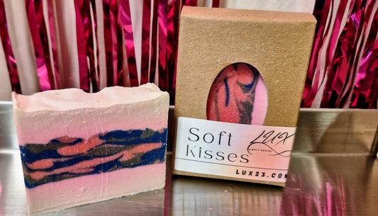 Women Bar Soap - Soft Kisses 4 oz