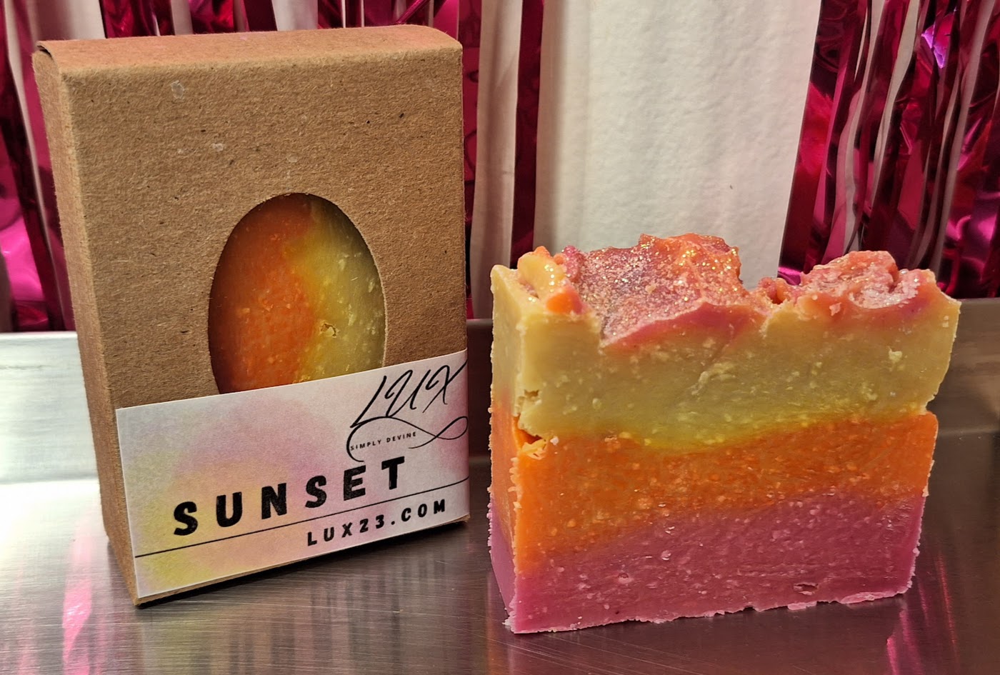 Women Bar Soap - SunSet 4 oz