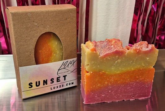 Women Bar Soap - SunSet 4 oz