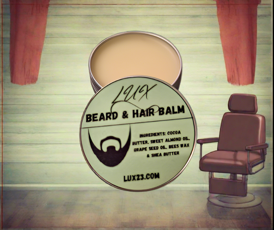 Beard & Hair Balm for Men 1 oz