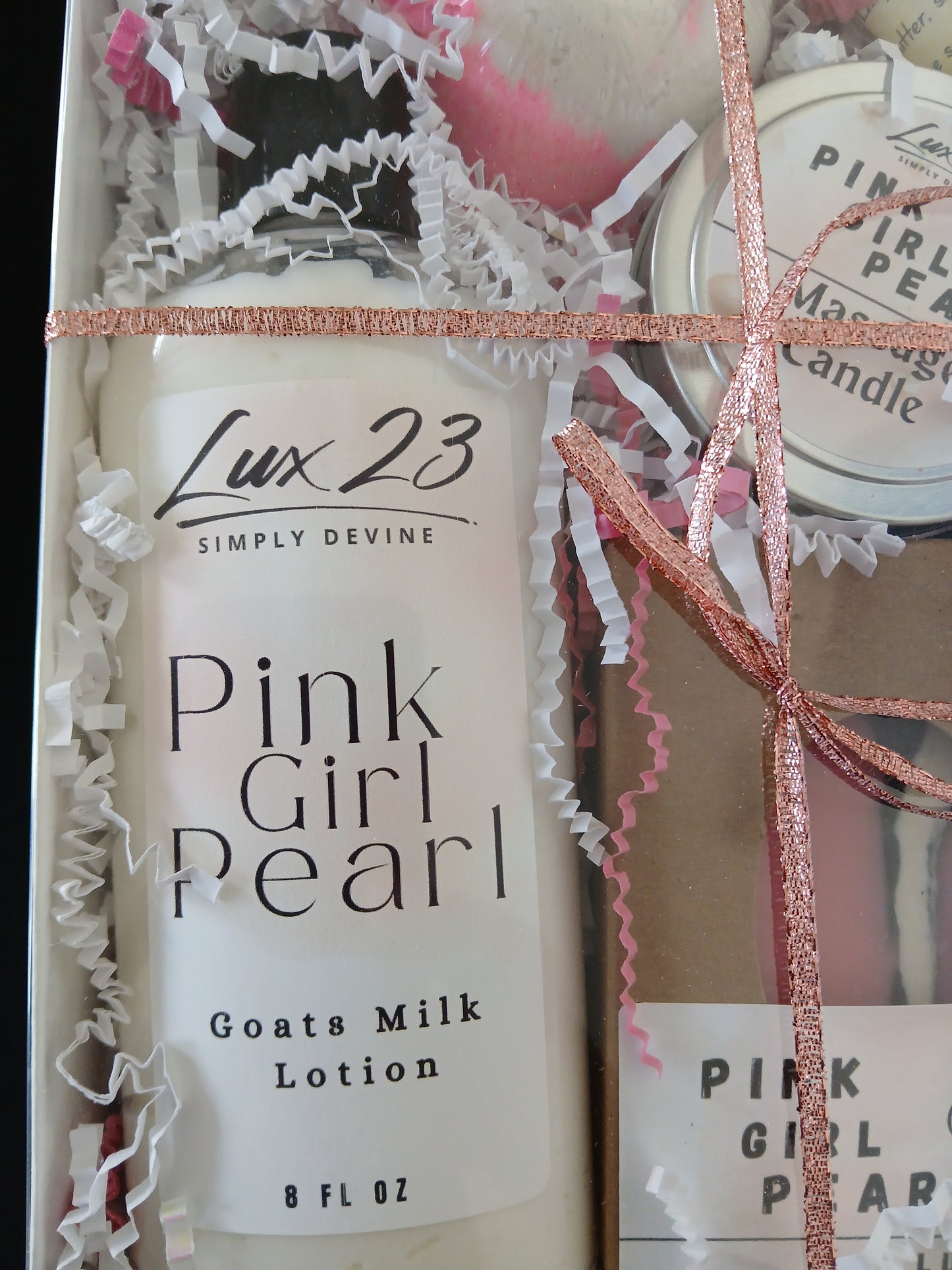 5-Piece Gift Set Pink Girl Pearl